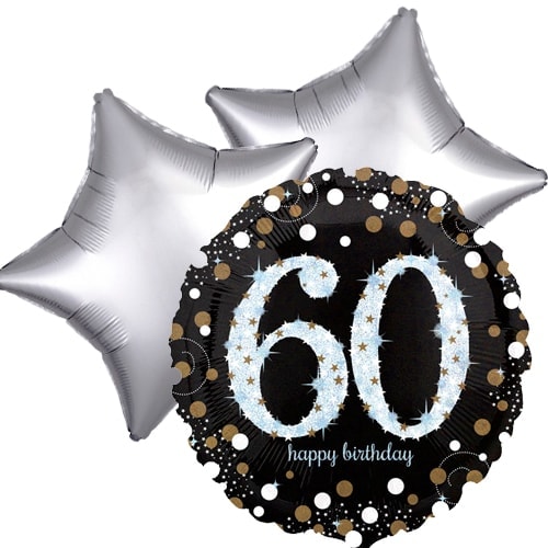 Ballonboeket 60ste verjaardag